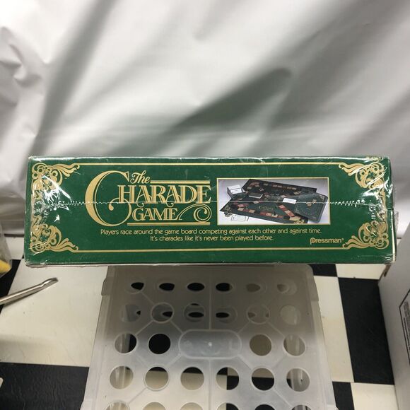 The Charade Board Game by Pressman Toy Corp. Vintage 1985 Family Party Hang Out - Picture 6 of 8